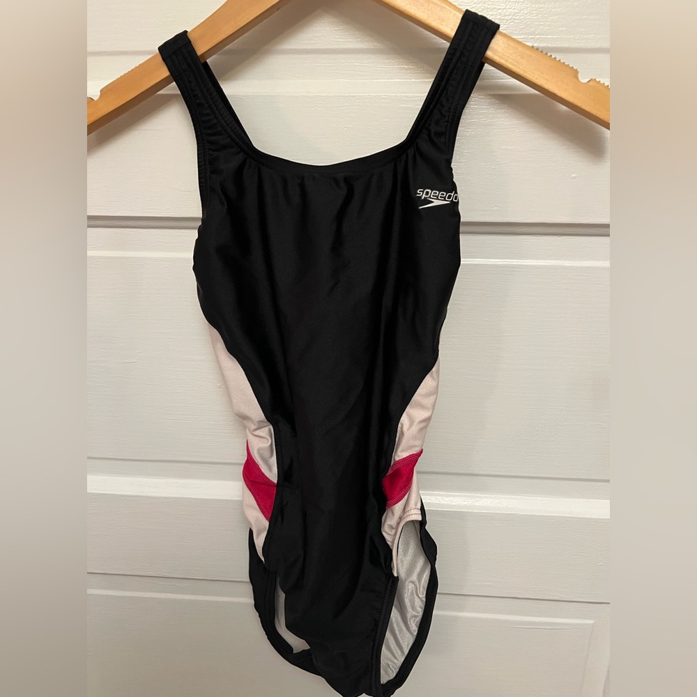 Wide strap Speedo suit